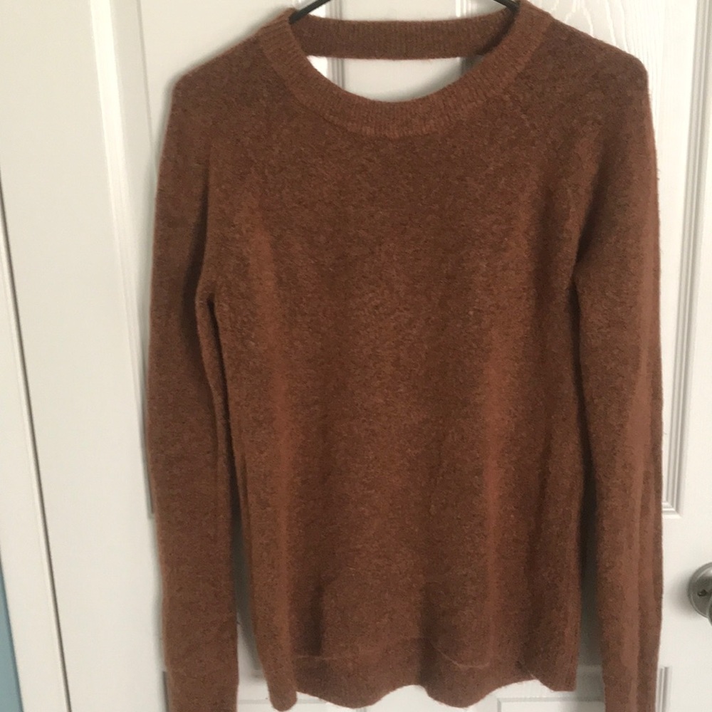 Loft open back sweater